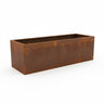 Rectangular Corten Steel Planter – 48"