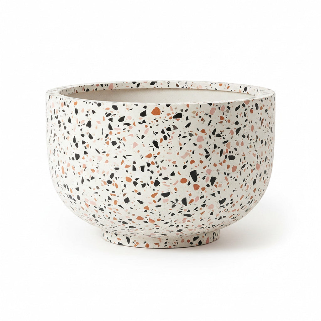 Terrazzo Round Planter - Product Photo