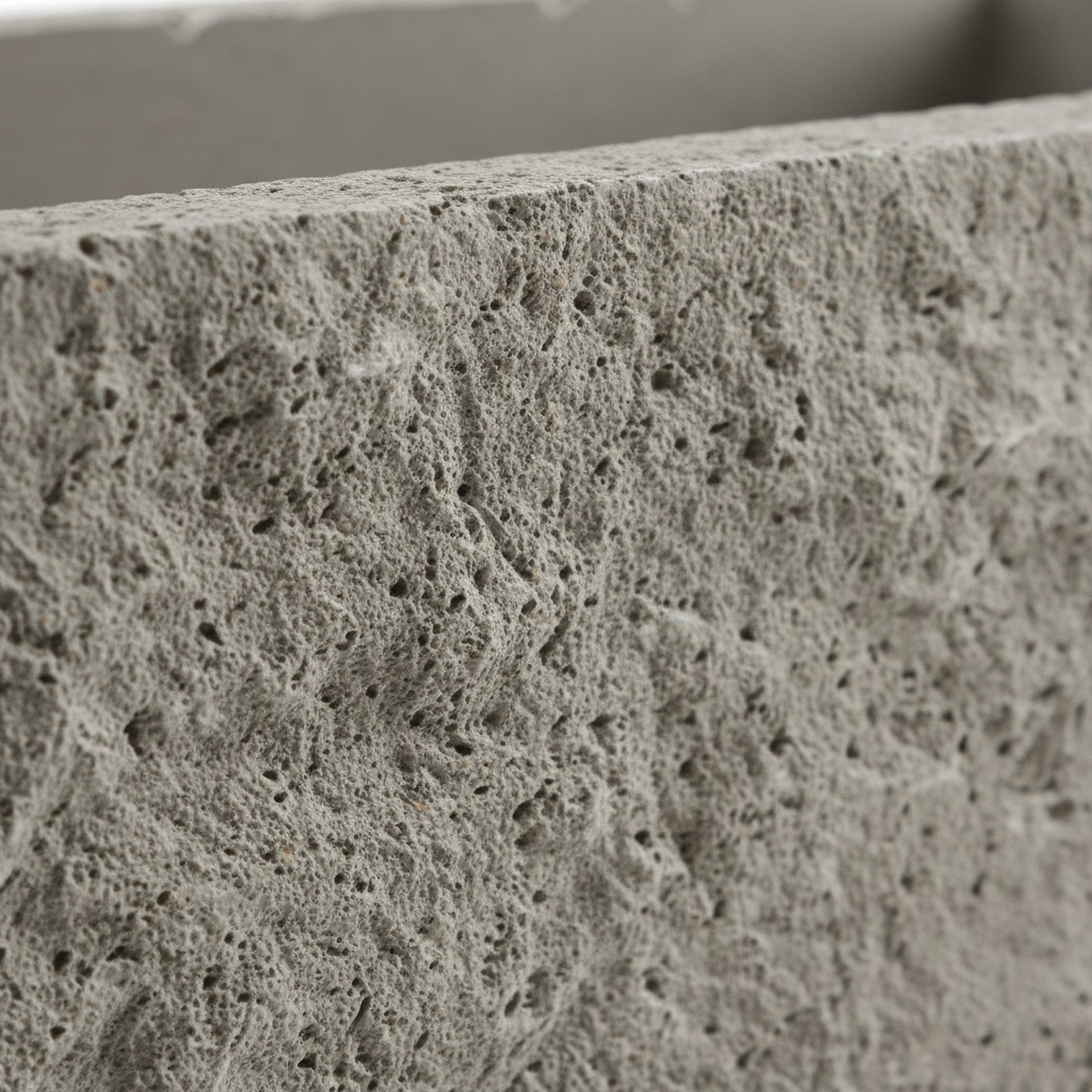 Lightweight Stone-Effect Trough Planter - Detail