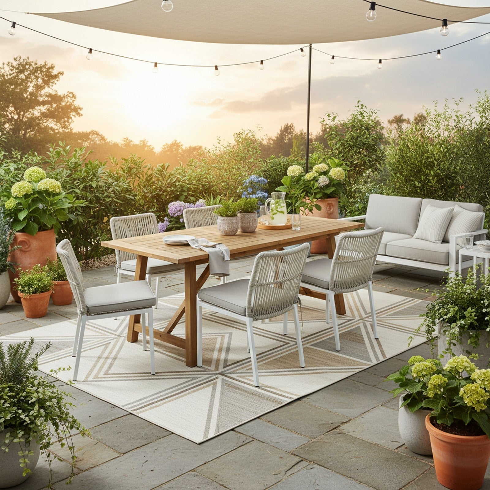 Premium Outdoor Rug - Lifestyle
