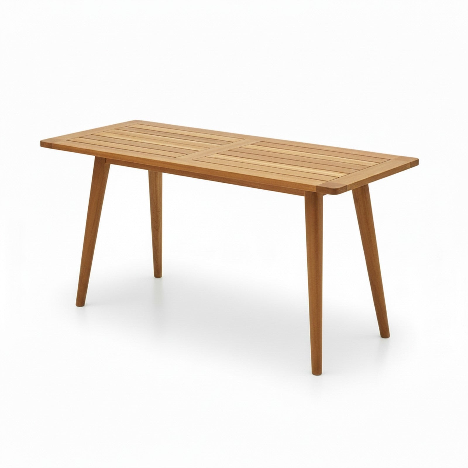 Teak Outdoor Console Table - Alternate Angle