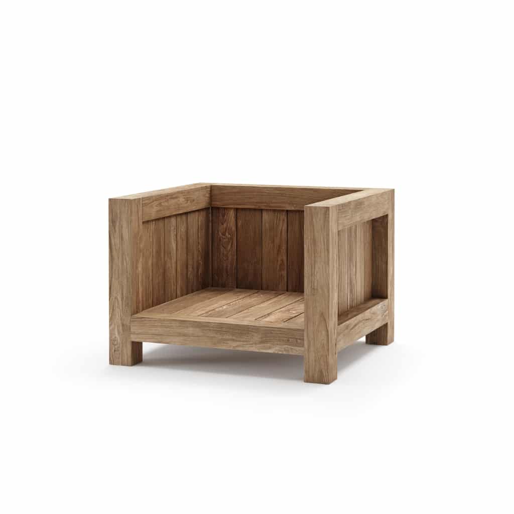 Square chair single
