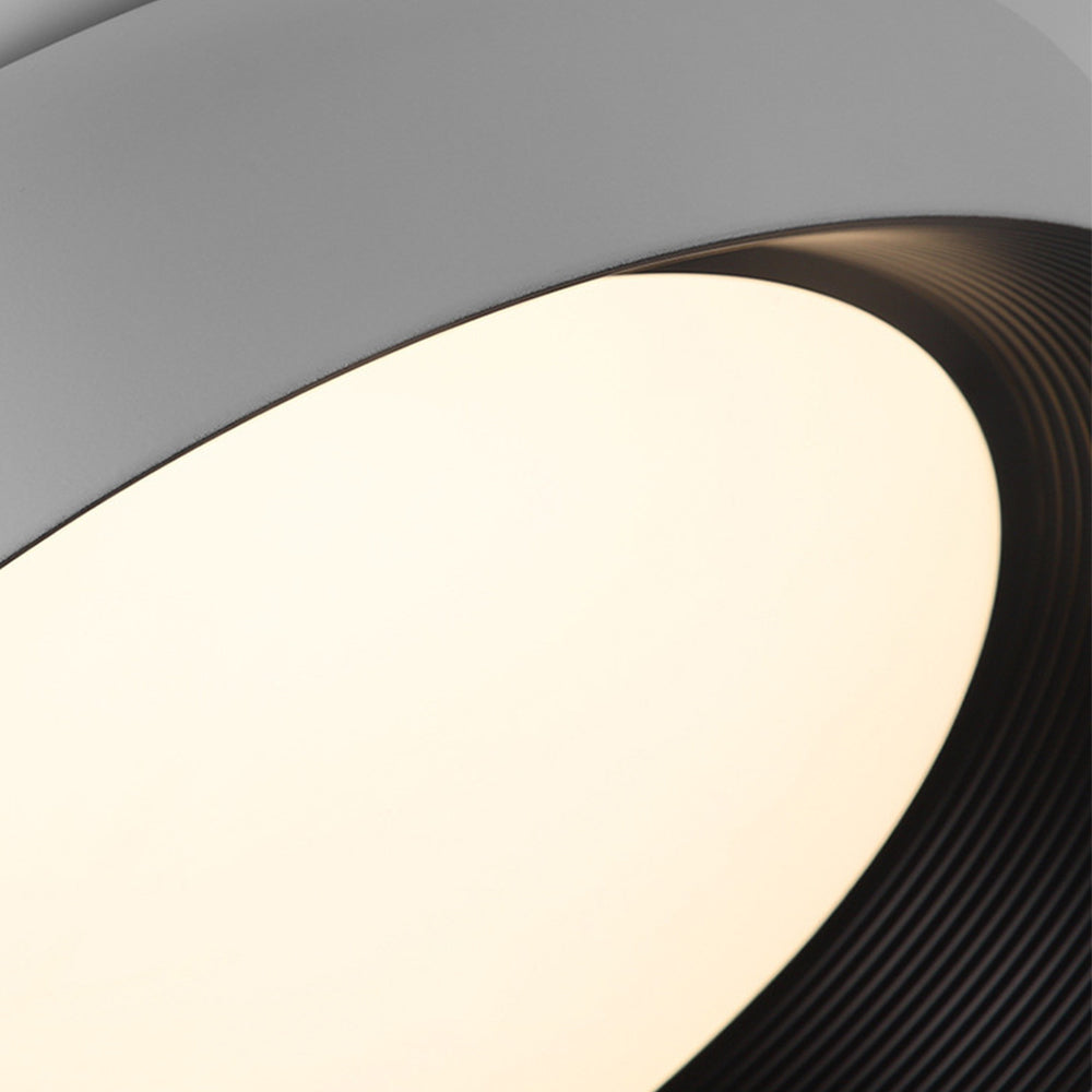 Modern Black Metal LED Ceiling Lamp