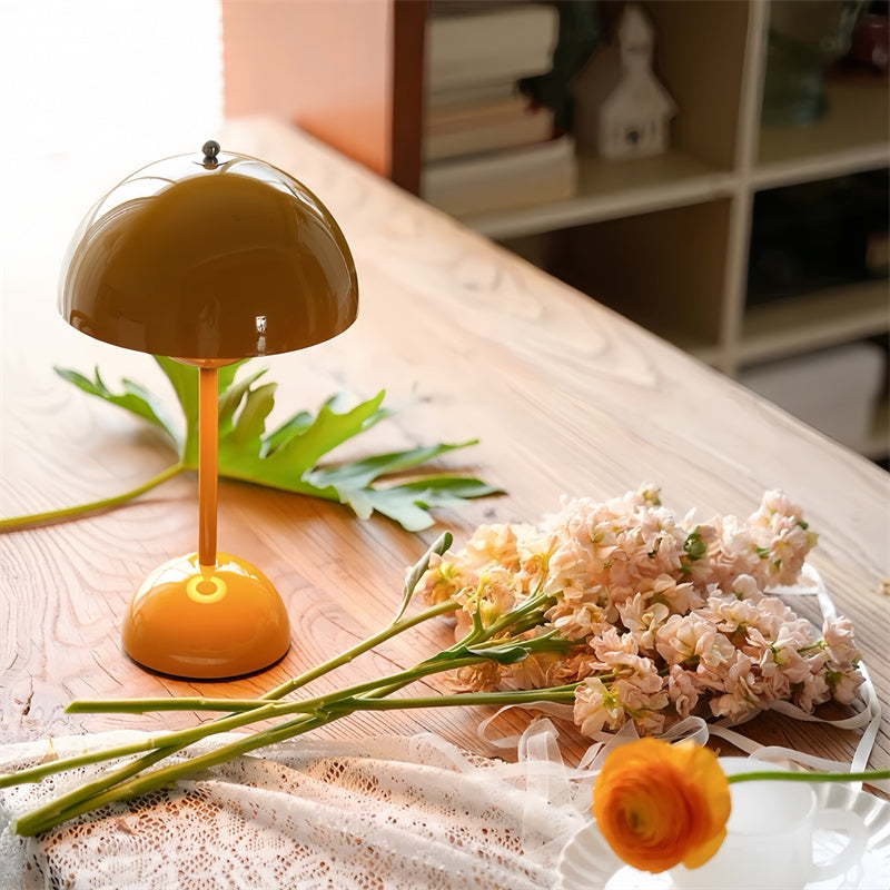 Touch Wireless Mushroom-Shaped Table Lamp