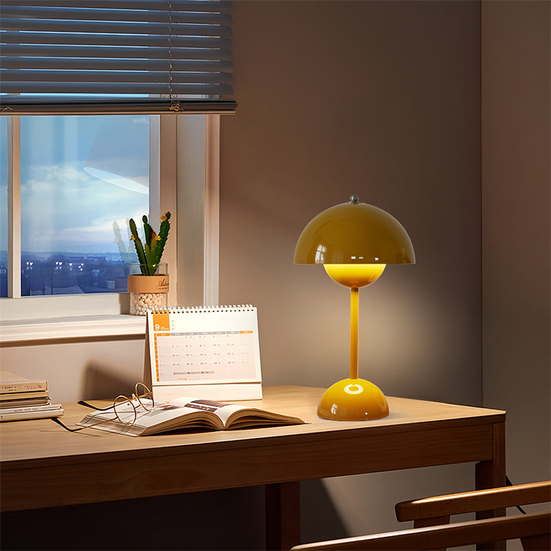 Touch Wireless Mushroom-Shaped Table Lamp