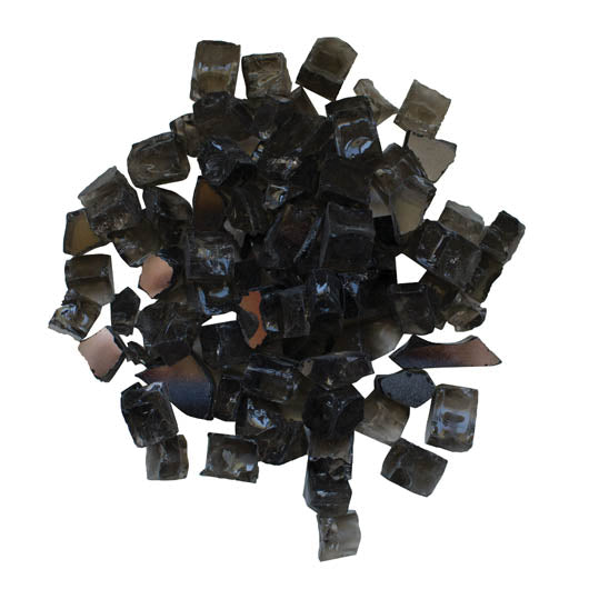 Amantii Dark Grey Reflective Fire Glass — 5 lb