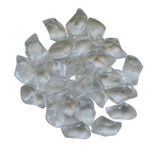 Amantii Clear Gem Fire Glass — 5 lb