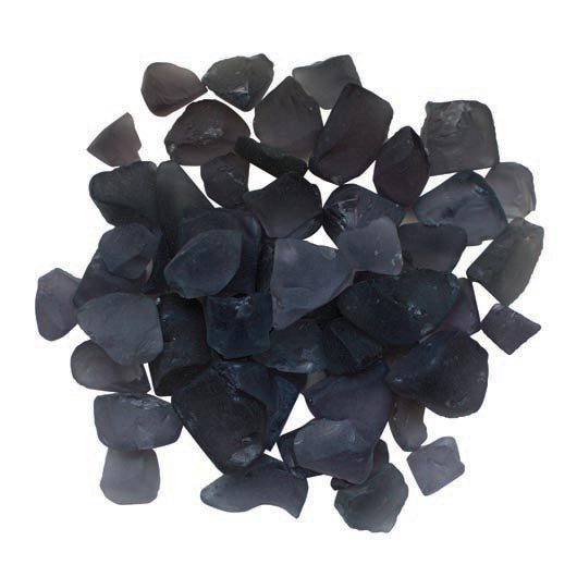 Amantii Dusty Purple Frosted Fire Glass — 5 lb