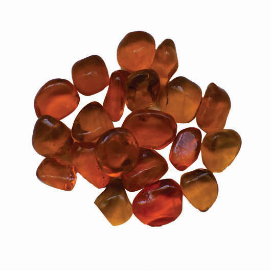 Amantii Orange Small Bead Fire Glass — 5 lb