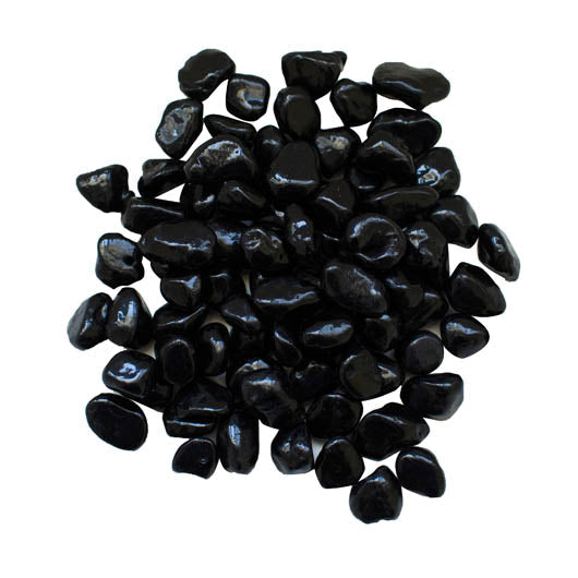 Amantii Black Small Bead Fire Glass — 5 lb