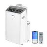 Whynter NEX Inverter 14,000 BTU (ASHRAE) 12,000 BTU (SACC) Smart Control Dual Hose Portable Air Conditioner with Heat | ARC-1230WNH