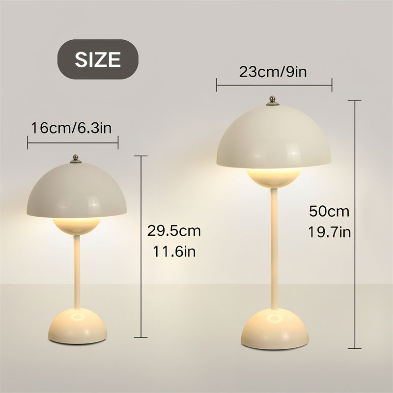 Touch Wireless Mushroom-Shaped Table Lamp