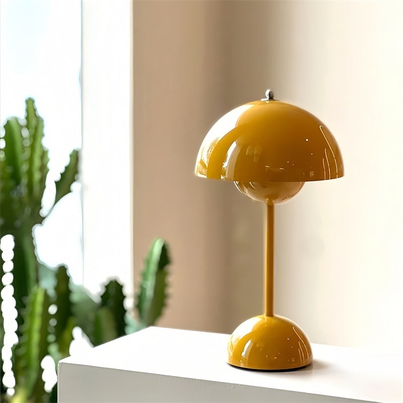 Touch Wireless Mushroom-Shaped Table Lamp
