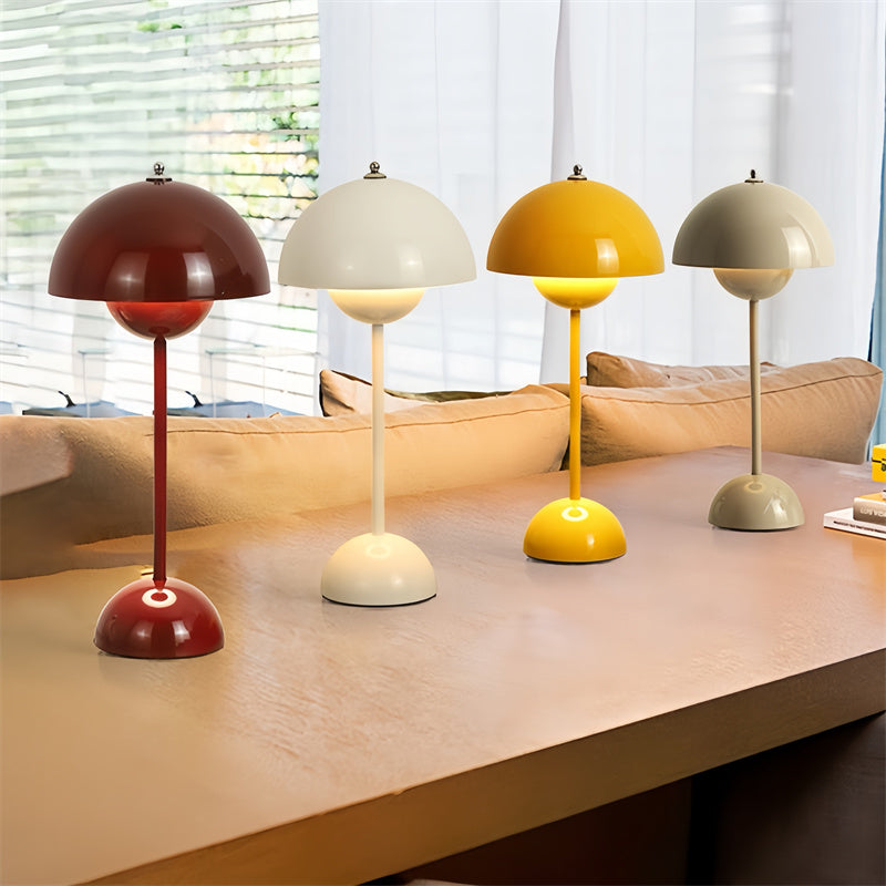 Touch Wireless Mushroom-Shaped Table Lamp