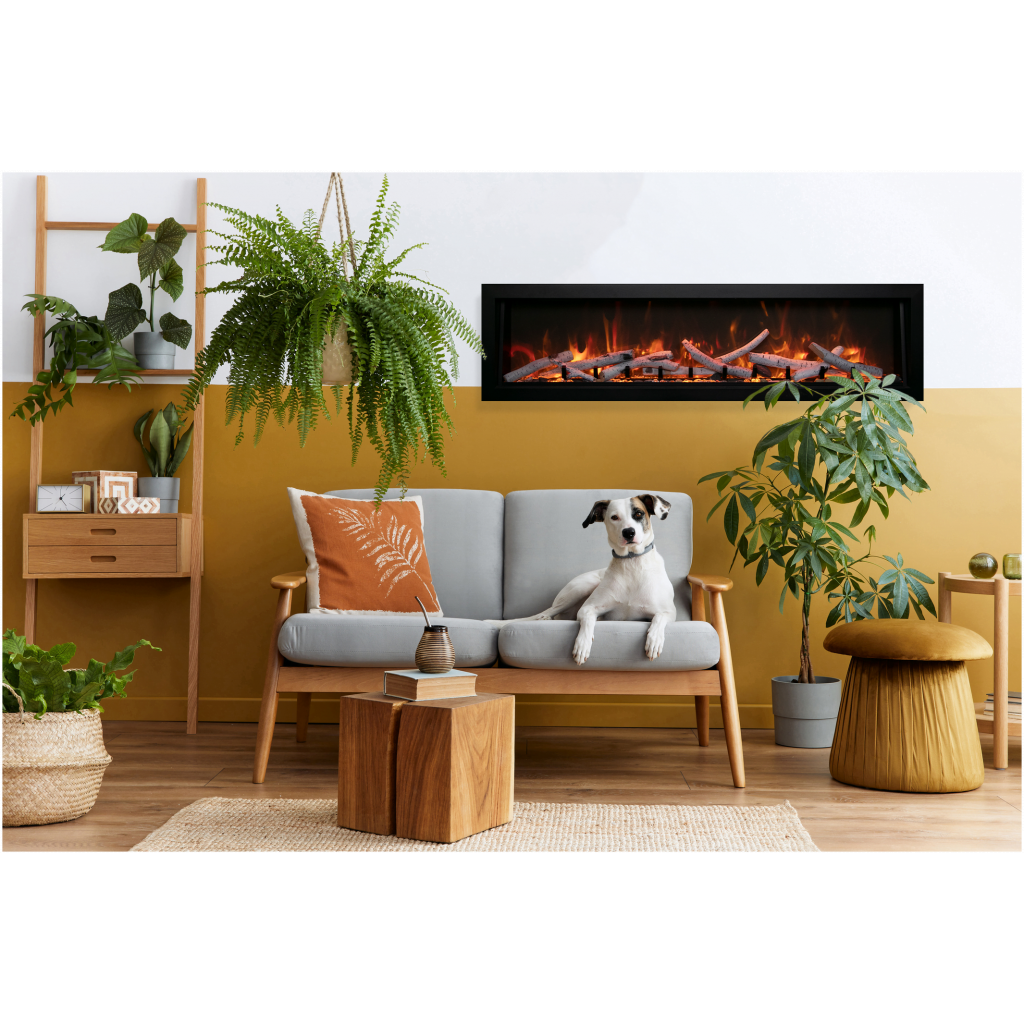 Amantii Panorama XT 88" Electric Fireplace — view 4