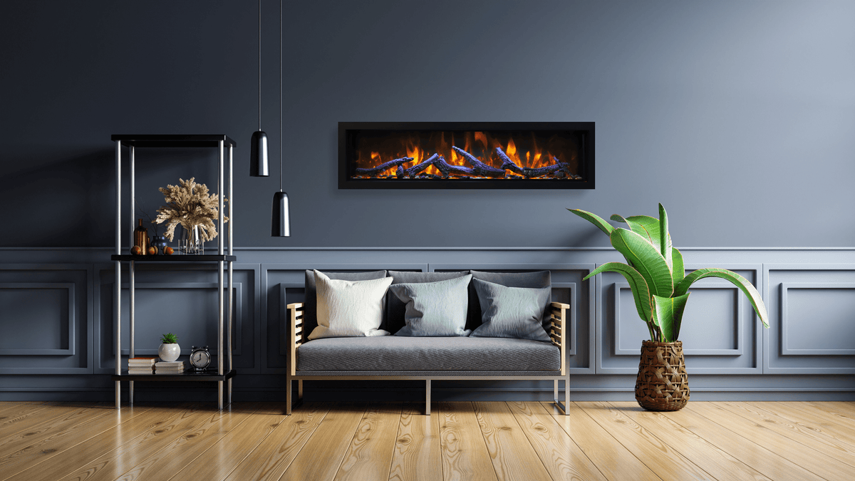 Amantii Panorama XT 88" Electric Fireplace — view 2