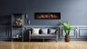 Amantii Panorama XT 88" Extra Tall Linear Electric Fireplace — Built-In Recessed Flush Mount, Indoor/Outdoor