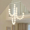Pearl White Chandelier