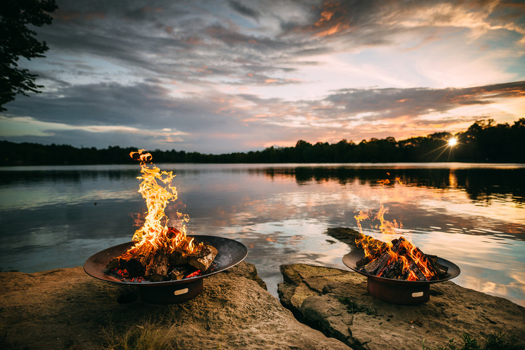 Asia by Fire Pit Art