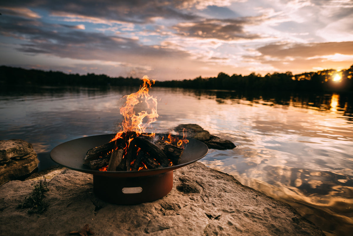 Asia by Fire Pit Art