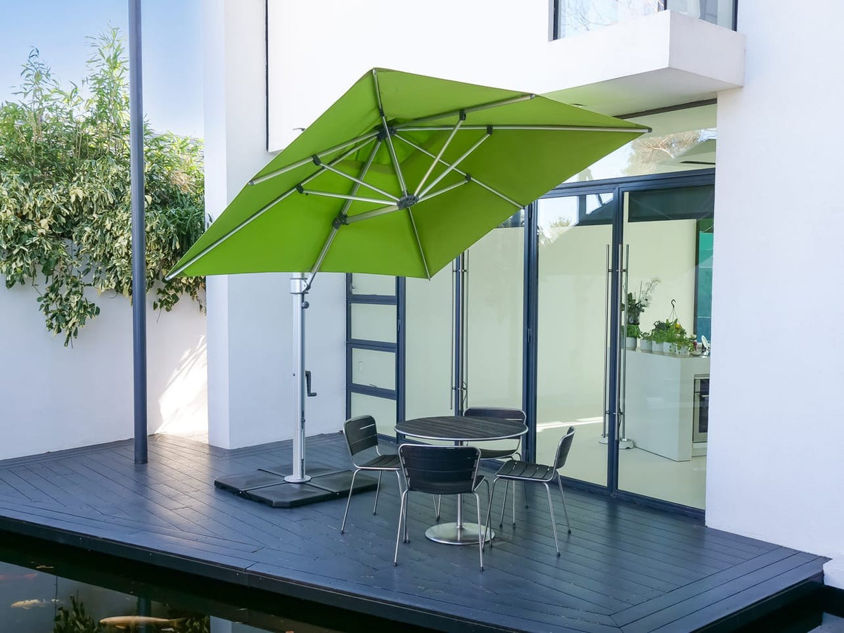 Instashade Aurora 2.5m Square Cantilever Parasol