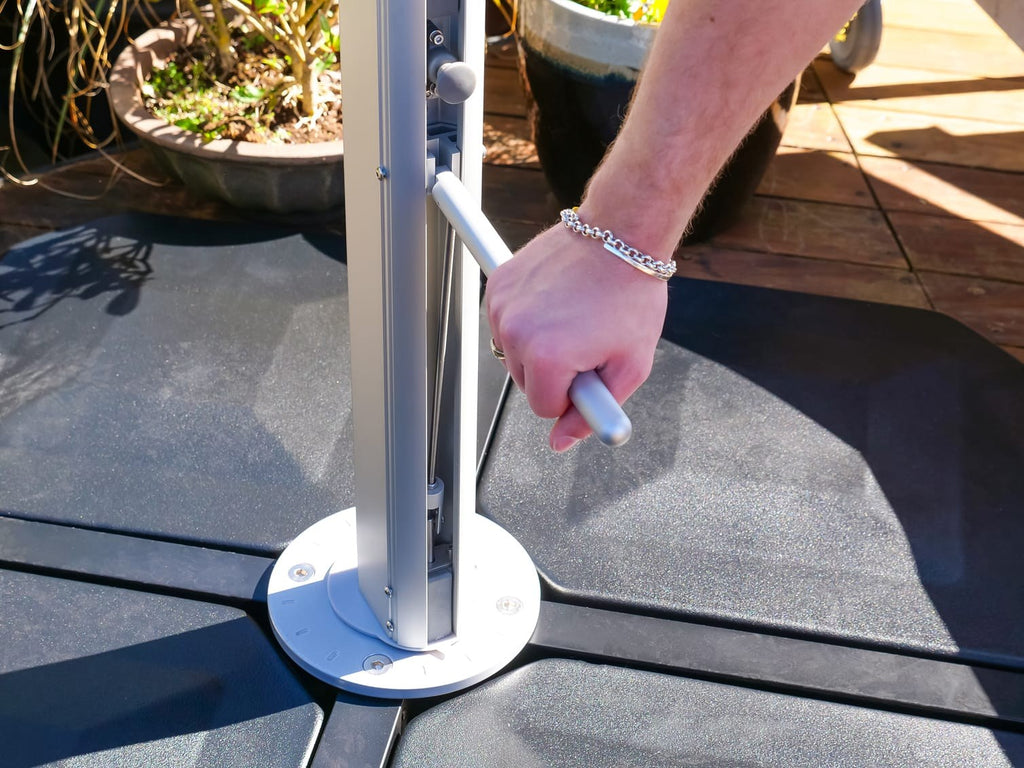 Instashade Aurora 2.8m Square Cantilever Parasol
