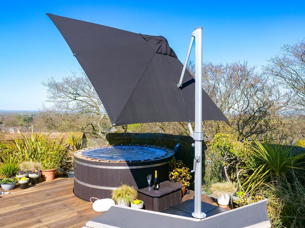 Instashade Aurora 2.8m Square Cantilever Parasol
