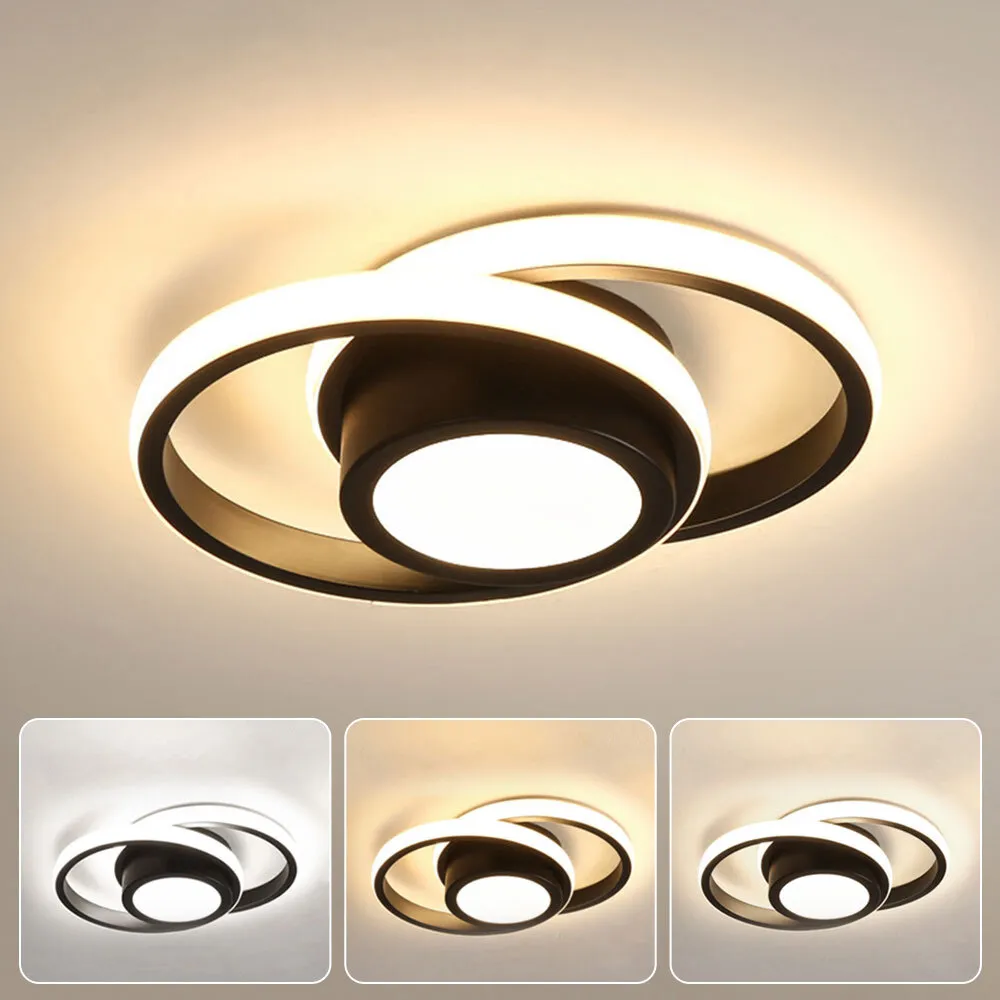 Minimalist Double LED Ceiling Lamp