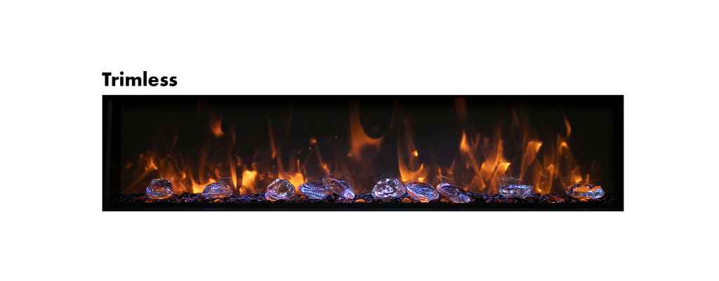 Amantii Panorama Deep 88" Electric Fireplace — view 4