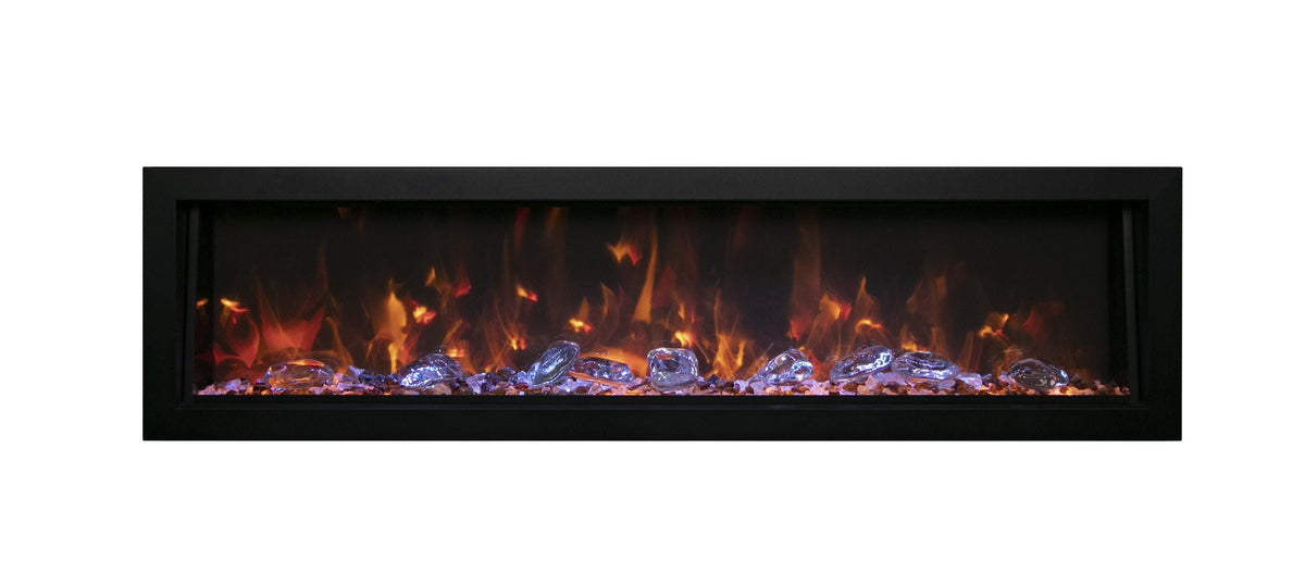 Amantii Panorama Deep 60" Electric Fireplace — view 9