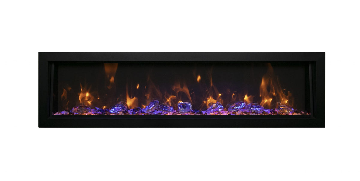 Amantii Panorama XT 88" Electric Fireplace — view 7