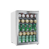 Whynter 17″ 98-Can Freestanding Beverage Refrigerator Cooler with Lock – Stainless Steel | BR-091WS
