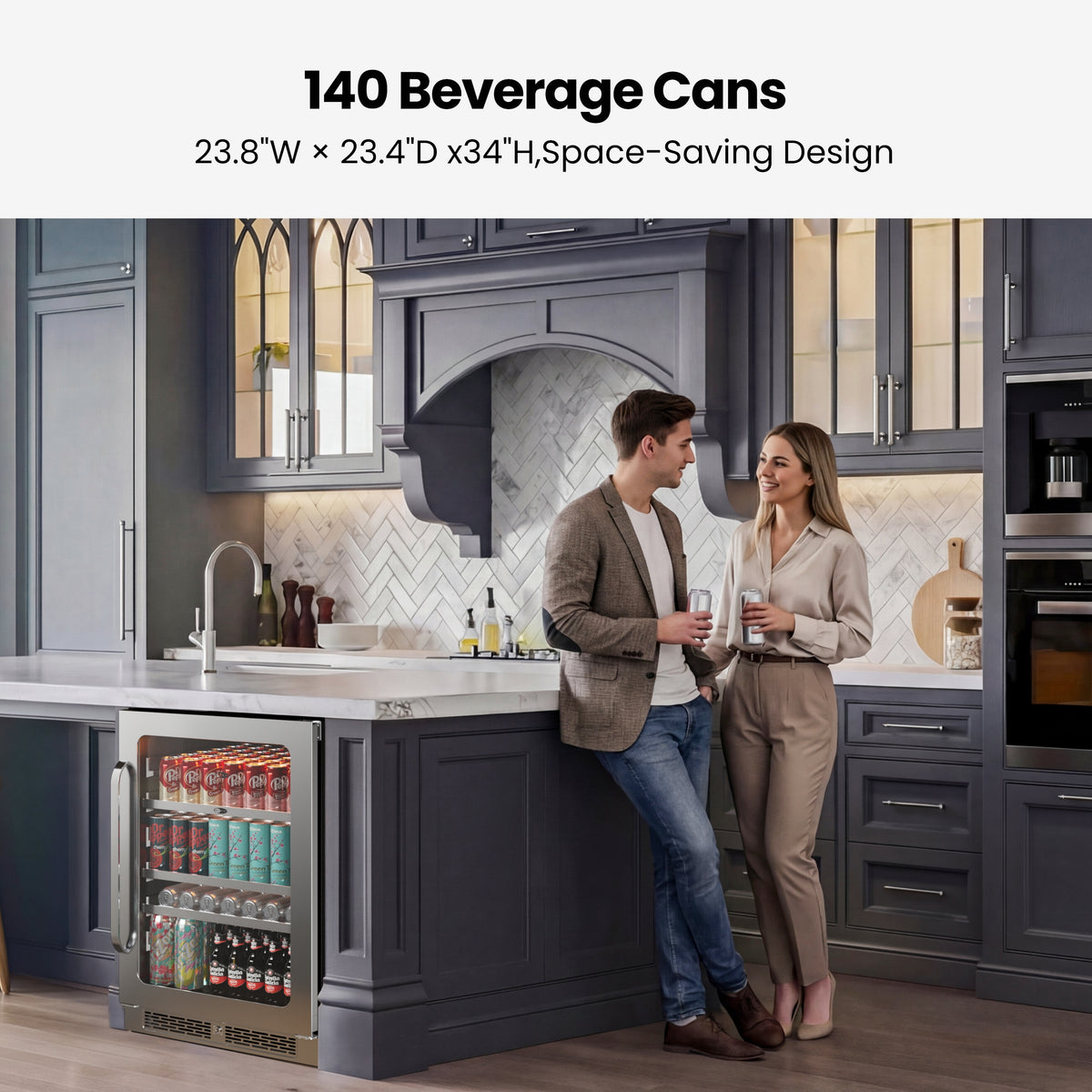 Whynter BSR-140SB Beverage Refrigerator