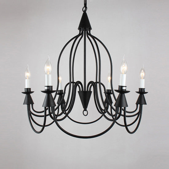 Armonk 6 - Arm Chandelier