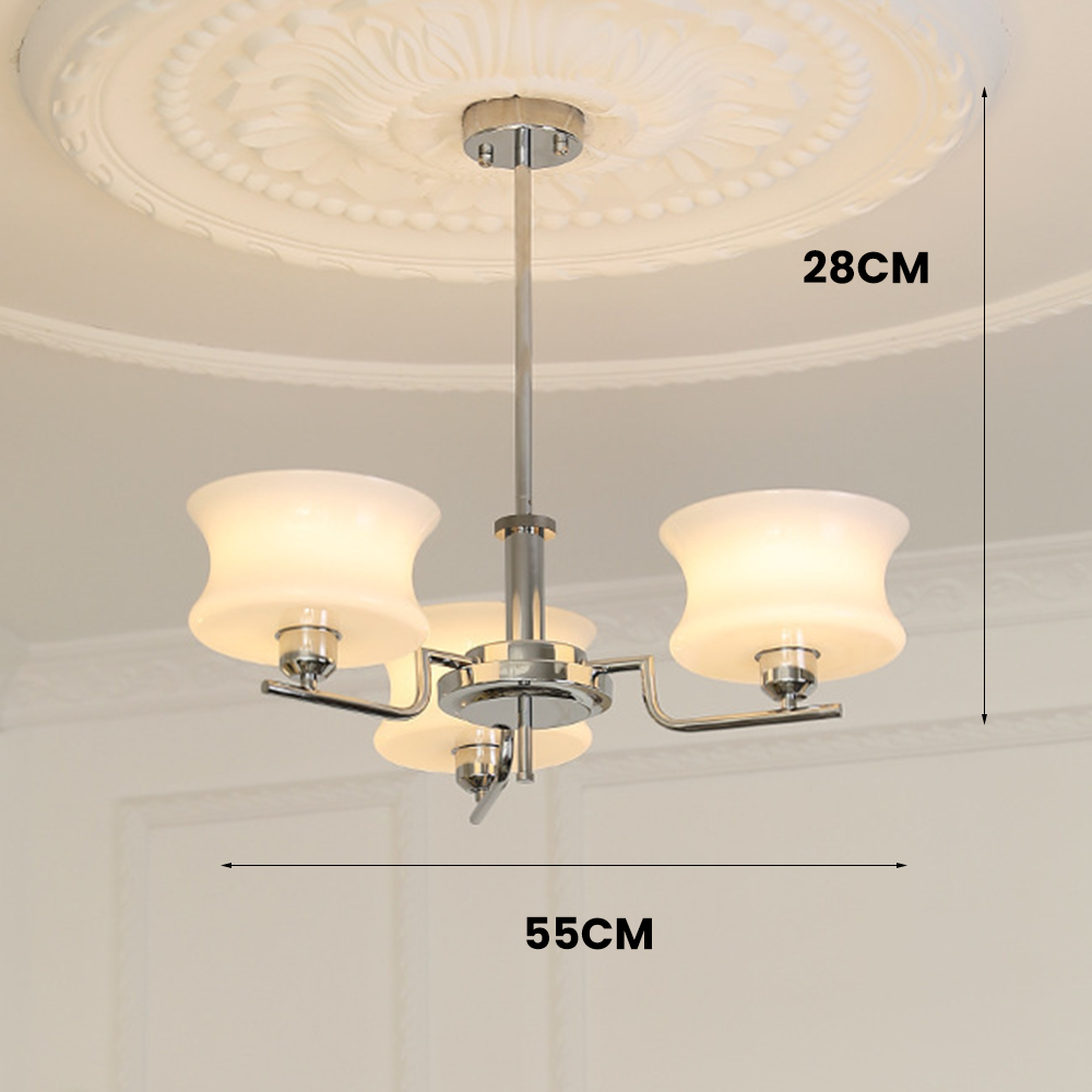Modern Belue Chandelier