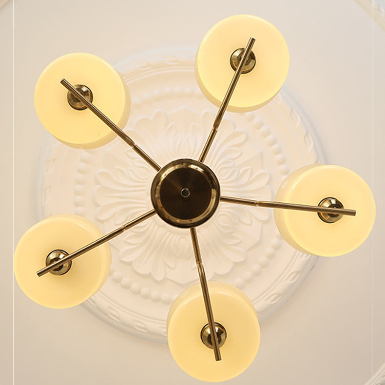 Modern Belue Chandelier