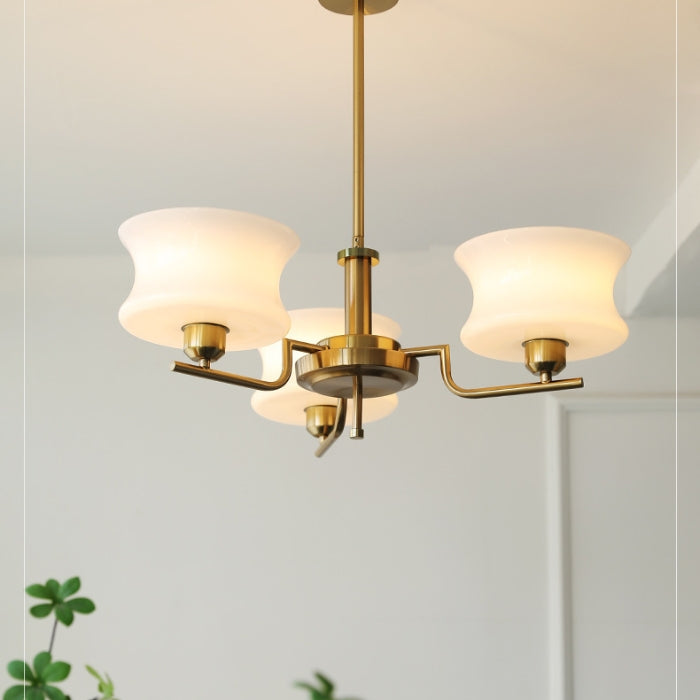 Modern Belue Chandelier