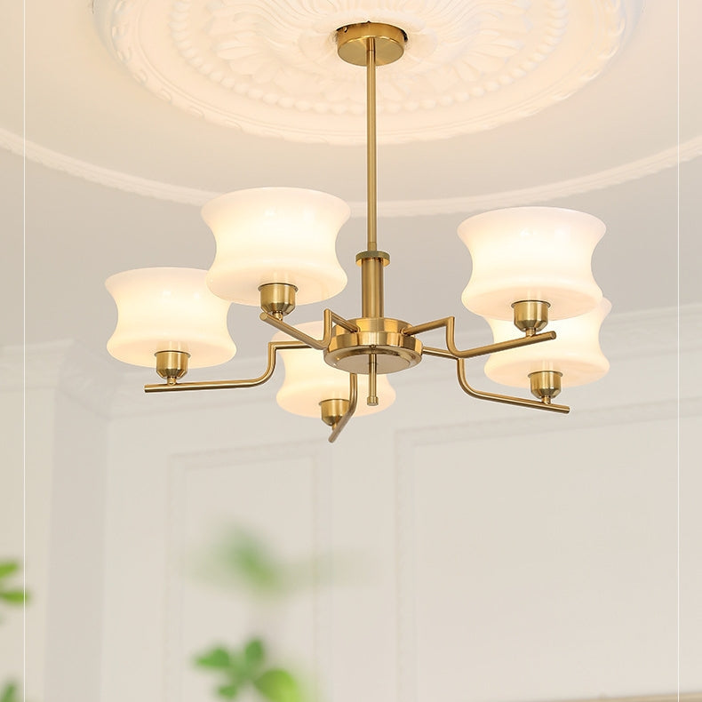 Modern Belue Chandelier