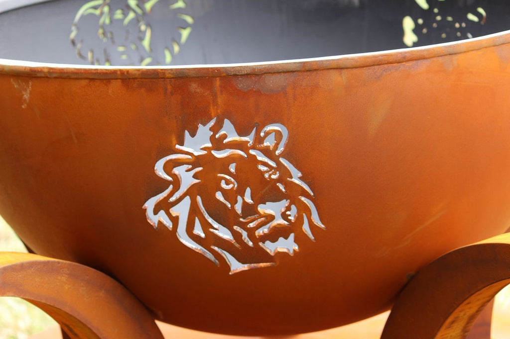 Africa's Big Five by Fire Pit Art