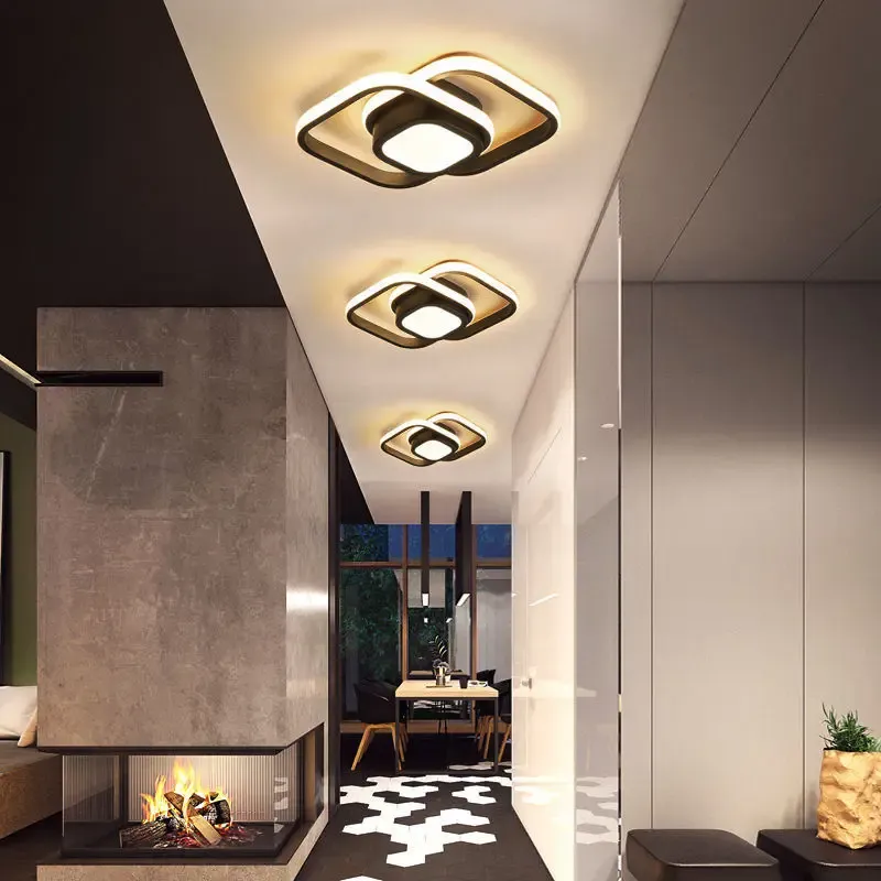 Minimalist Double LED Ceiling Lamp