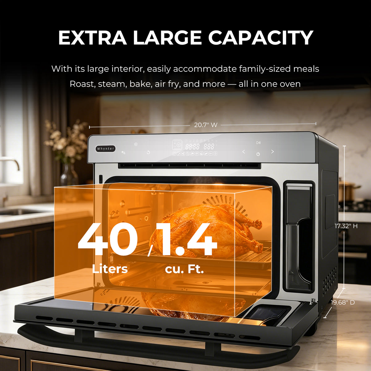Whynter TSO-488GB feature detail