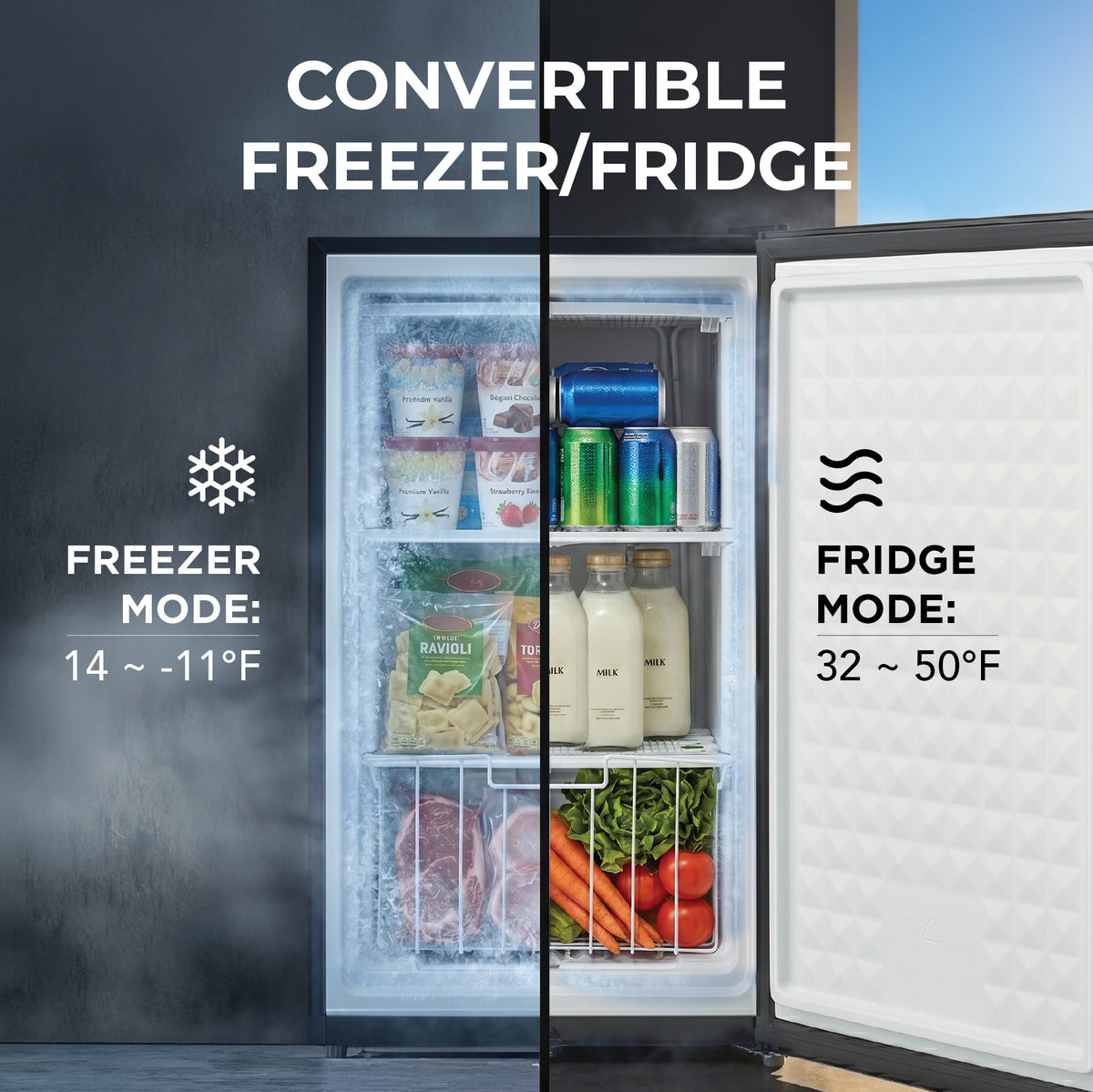 Whynter CUF-301BK Compact Freezer