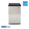 Whynter Compact Upright Convertible Fridge/Freezer with Lock, 3.1 Cu. Ft., Stainless Steel, Energy Star | CUF-301SS