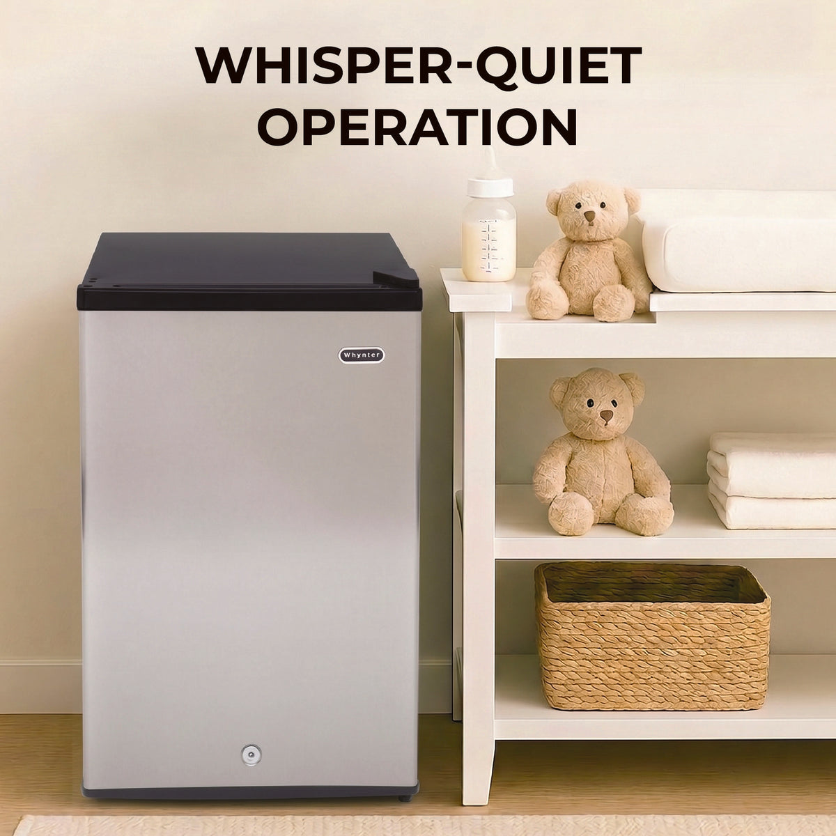 Whynter CUF-301SS Compact Freezer