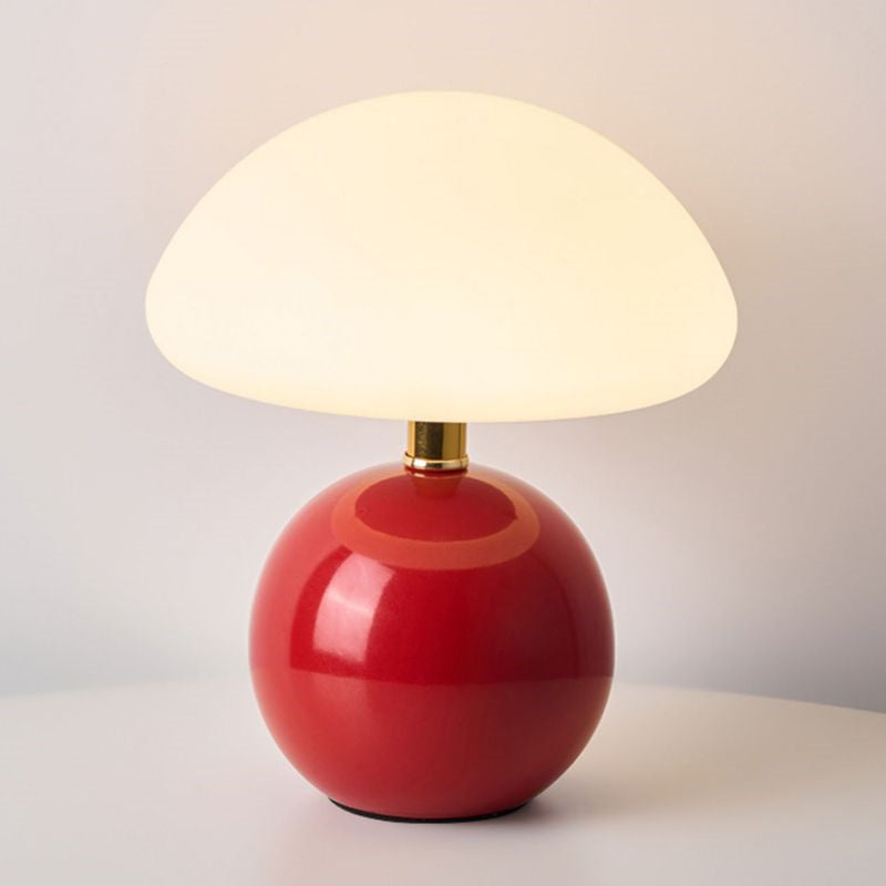 Modern Rechargeable Mushroom Table Lamp