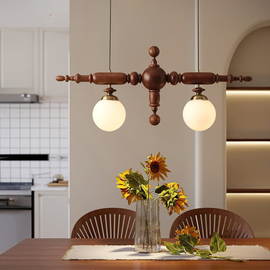 Wooden Cambridge Chandelier