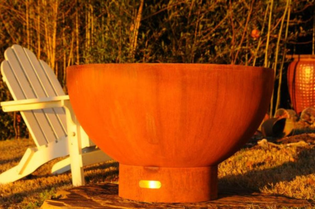 Crater by Fire Pit Art
