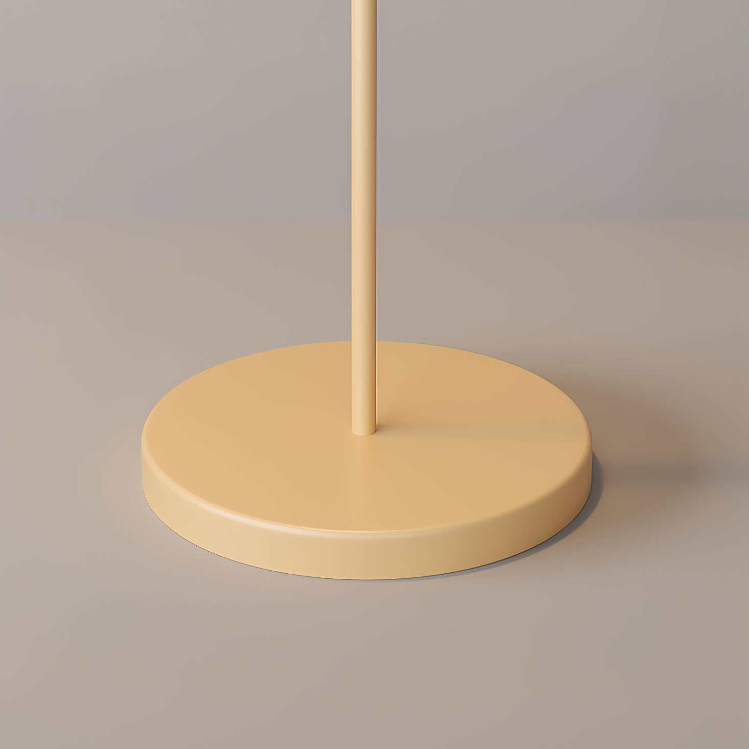 Crescini Floor Lamp with Pleated Lampshade