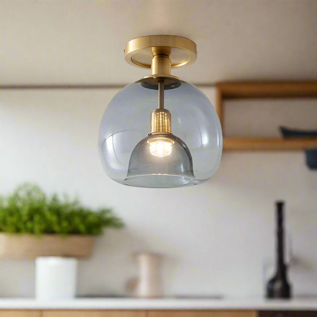 Modern Gray Ceiling Lamp
