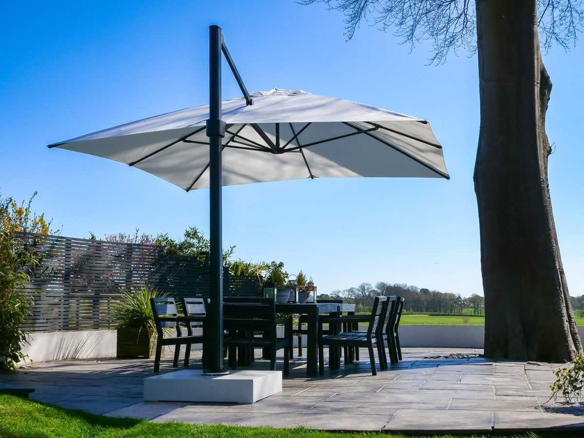 Instashade Eclipse 3.5m Square Cantilever Parasol